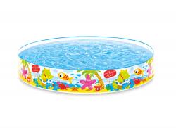 Бассейн жест. "Пляж" (152х25см) 6 шт/упак 56451 - фото 4